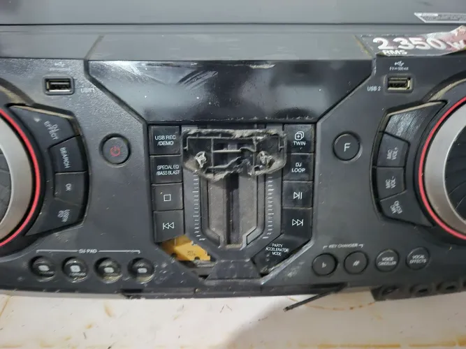 Som LG CL87 com defeito 