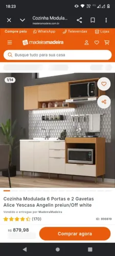 Armário de cozinha