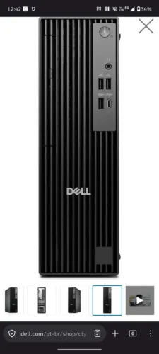 Dell Pro Slim i7 16gb 512nvme 4gb video dedicado