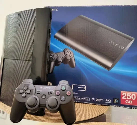 Playstation 3 Super Slim DESBLOQUEADO HEN + JOGOS  (Aceito Cartão)
