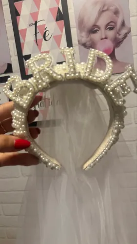 Tiara Arquinho noiva bride