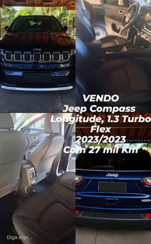 Jeep Compass Long. T270 1.3 TB 4X2 Flex AUT 2023
