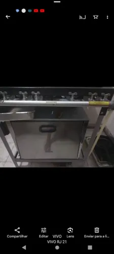 Fogão industrial metalmaq