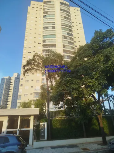 VENDA APARTAMENTO CAMPINAS Região Mansões Santo Antônio SOL DA MANHA Três dormitórios, sen