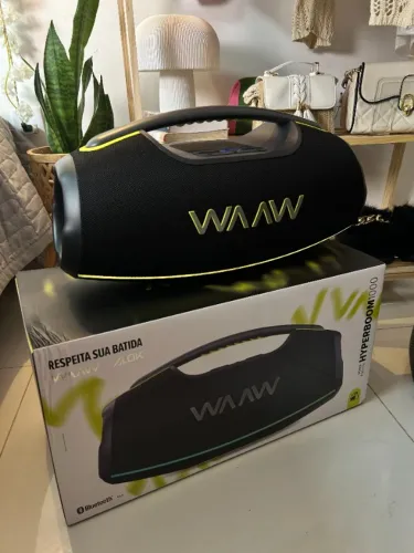 Caixa de Som Hyperboom 1000 WAAW Nova