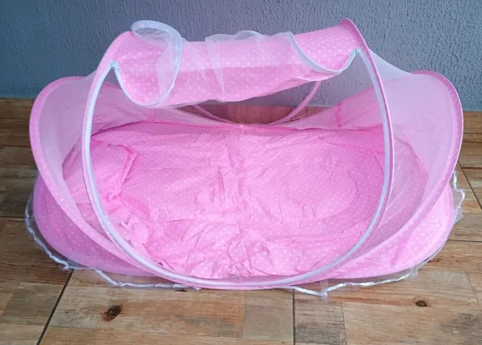 Berço mosquiteiro portátil novo