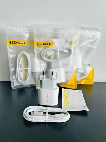 Carregador Essager Turbo para iPhone 20W Novos
