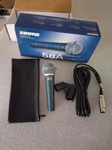 Microfone beta 58a novo
