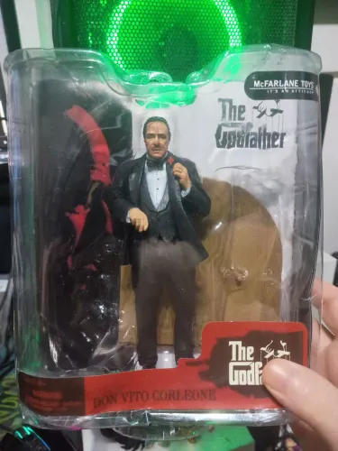 The godfather don Corleone poderoso chefão McFarlane toys lacrado