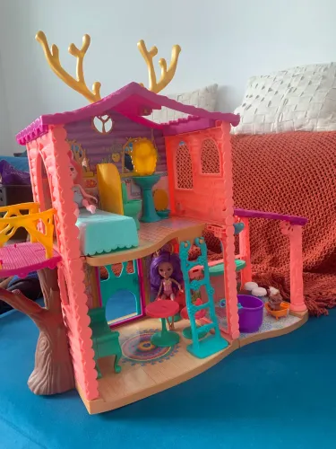 Casa do Cervo Enchatimals Mattel