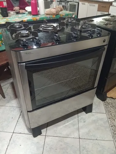 Fogão 5 Bocas Esmaltec inox 