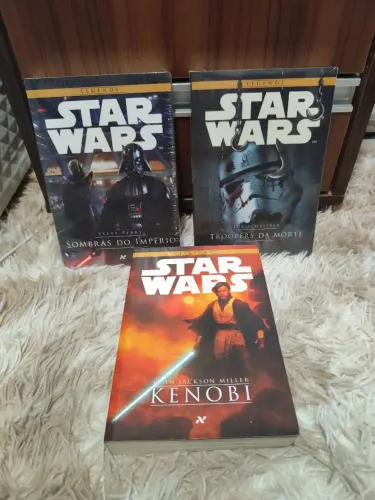 3 Livros Star Wars