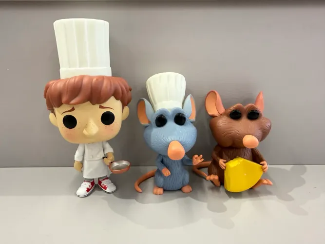 Funko Pop! Set Ratatouille (Sem Caixa)