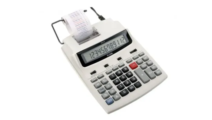 Calculadora de bobina Elgin MA 5121 (Somente 250,00)