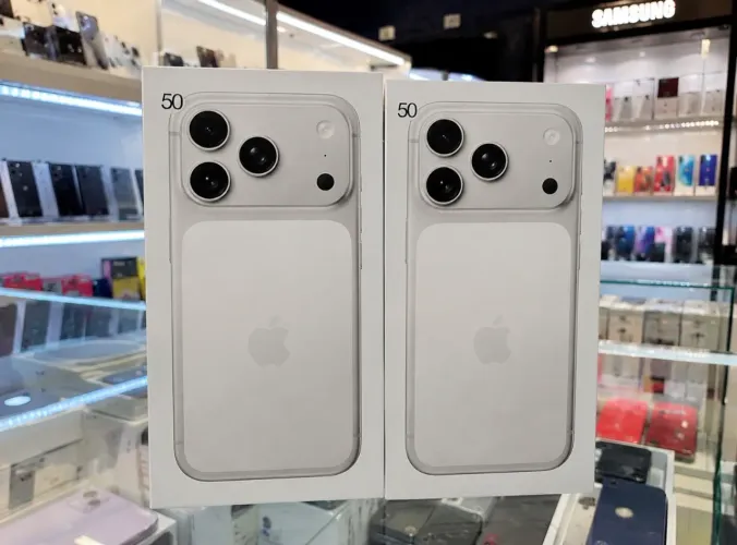 iPhone 17 Pro 256GB Prata Lacrado - Novo