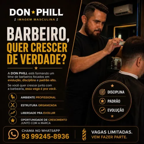 Contrata-se barbeiro