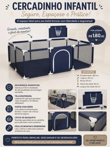 Cercadinho Azul 