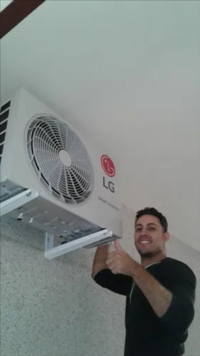 Ar condicionado incluso instalação