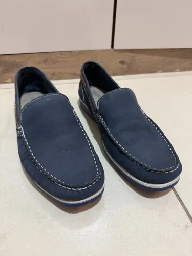 Mocassim Democrata Azul Tamanho 39