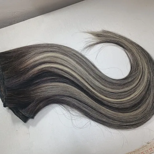 Tecimento de cabelo humano 