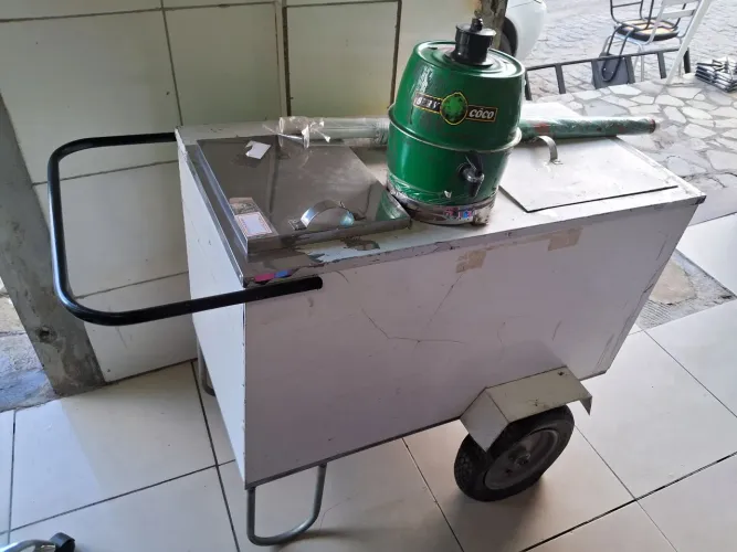 Carrinho de coco para ambulante 