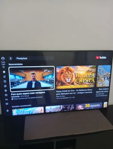 Smart Total Samsung 50 led uktra 4k todos apps excelente imagem comando de voz