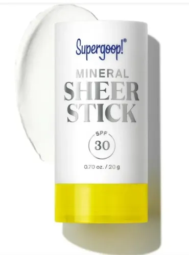 supergoop mineral sheer stick fps 30 sem cor 20g