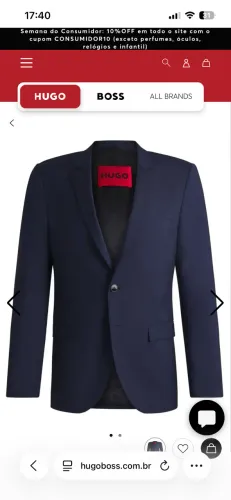 Terno Hugo Boss original nunca usado