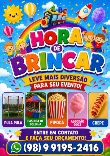 Locação de brinquedos