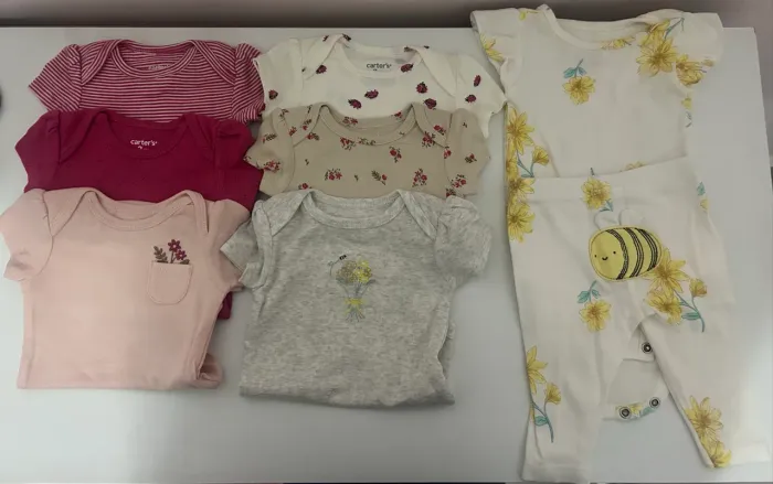 Lote Roupa de bebê menina Carter?s 