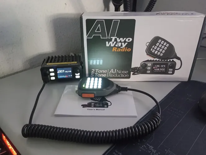 Rádio VHF e UHF hiroyasu ic980 Pro