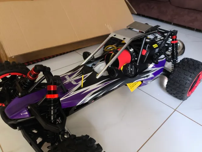 Automodelo Baja 5B 32cc Modelo novo Gaiola de ferro novo sem uso  Mega Promoção 