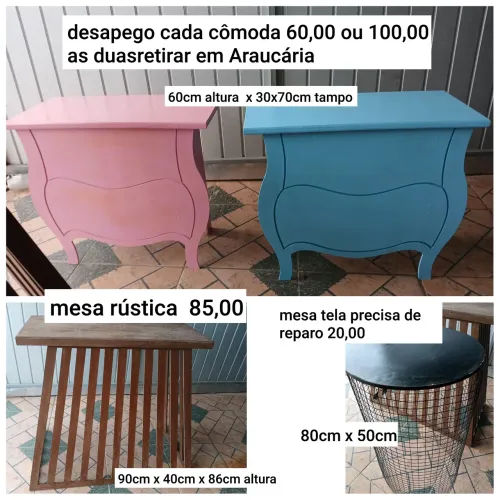 Cômoda fake para festa