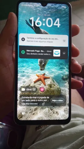Redmi A5 novinho acompanha capa e película