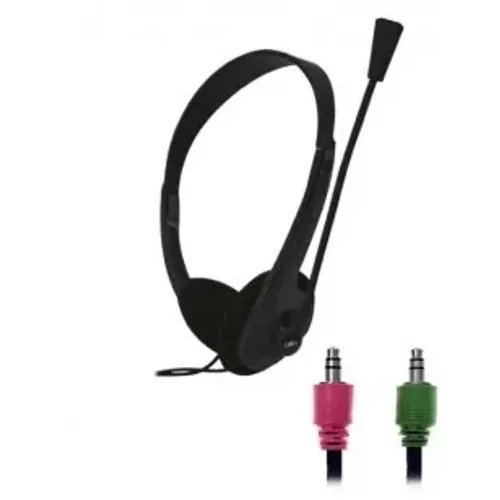 FONE DE OUVIDO HEADSET CLASSIC PRETO P2 10.0010 OEX - HS105 ***2 PLUG P2