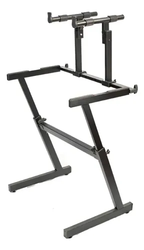 Suporte Saty Sz-50 Duplo Em Z Para Teclado
