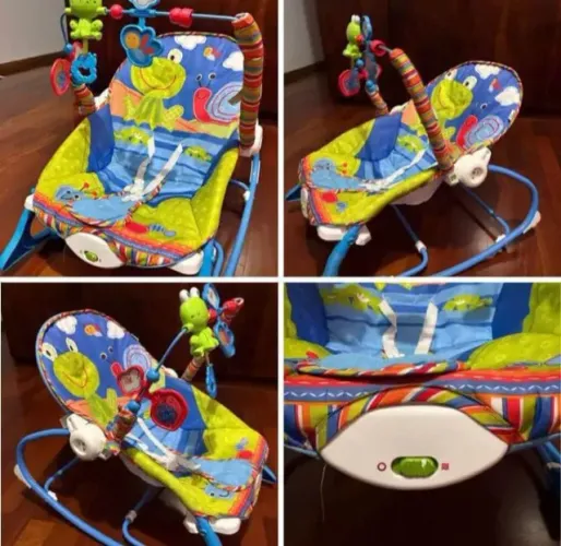 Cadeirinha de descanso para bebê 