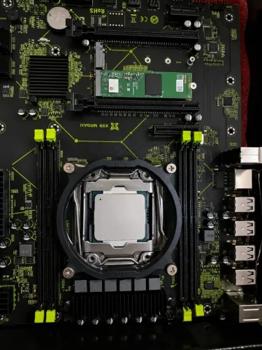 Intel xeon x99, placa mãe de computador.