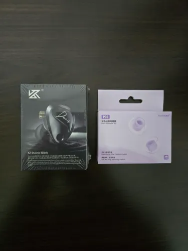 Fone KZ Duonic Bass Improved 3.5mm com Mic