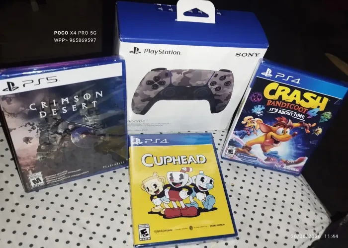 (Leia o Anúncio) Vendo e Troco Jogos de PS4/PS5 e Controle de PS5 Originais Lacrados (Leia