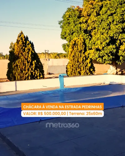 Chácara à venda na estrada Pedrinhas, acesso ao rio, piscina, gourmet, Petrolina
