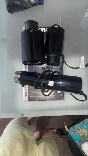 Escova Rotativa Conair Diamond usada, funcionando