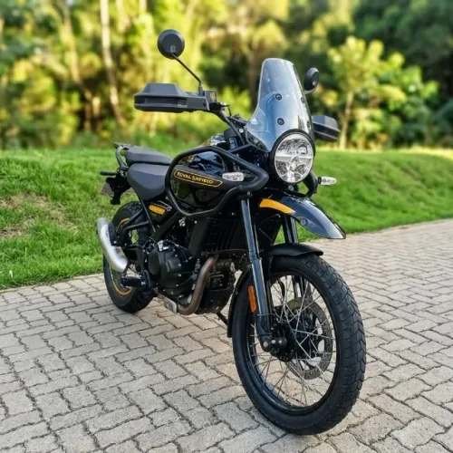 Royal Enfiel Himalayan 450cc Hanle Black sem câmara