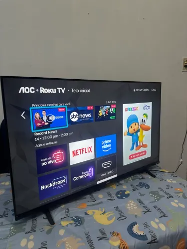Smartv semi novo 43 entrega brinde