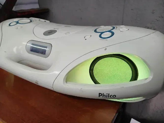 Rádio Philco USB Bluetooth Led colorida 