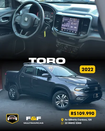 Fiat Toro Freedom 2.0 16V 4X4 Diesel Aut. 2022