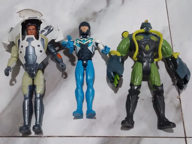 Bonecos da Max Steel da Mattel