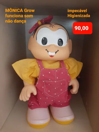 Boneca Mônica da Grow 