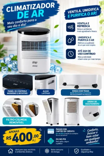 Climatizador de ar VAP