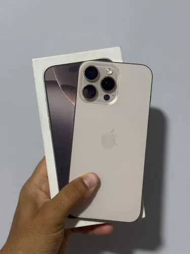 16 pro max 256 NOVO IGUAL A ZERO